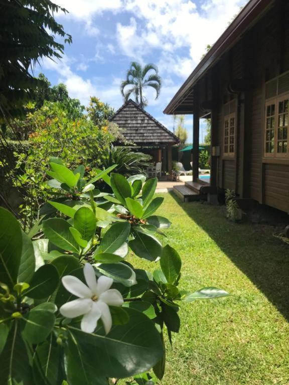 Chalet Ohana, Airport Family House Faaa Exterior foto